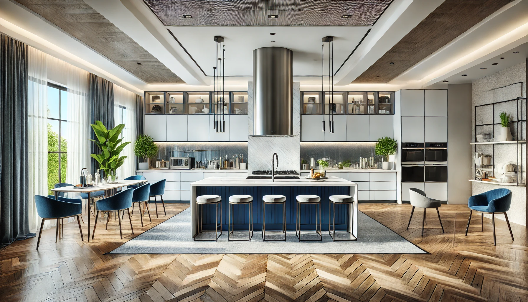 blue cabinets 1