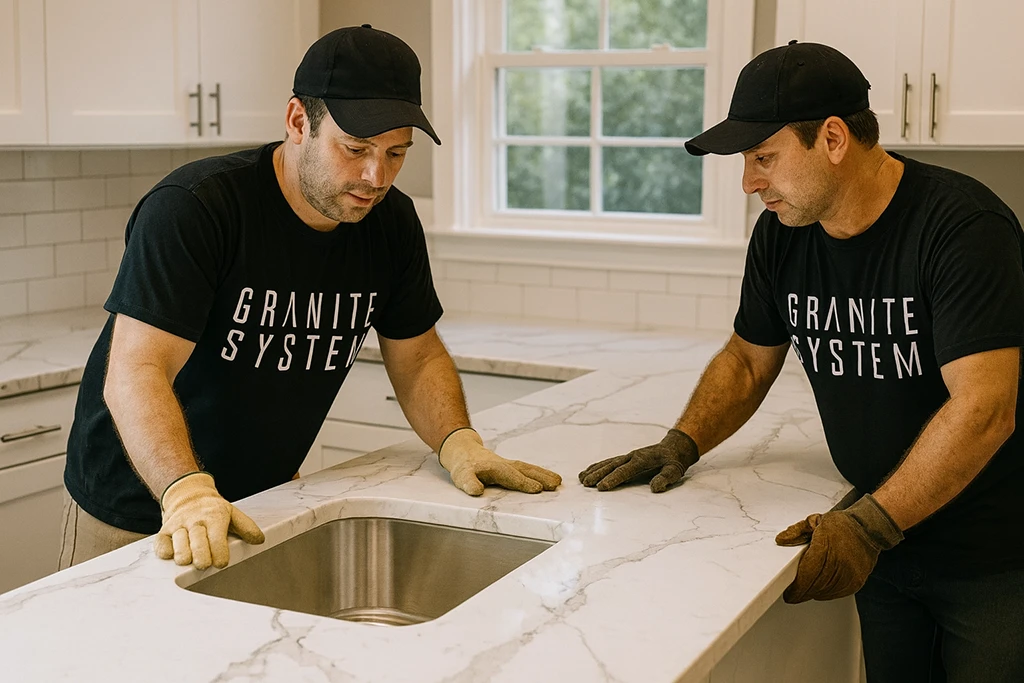 Expert installation of Granite and Quartz countertops in Northern Virginia homes