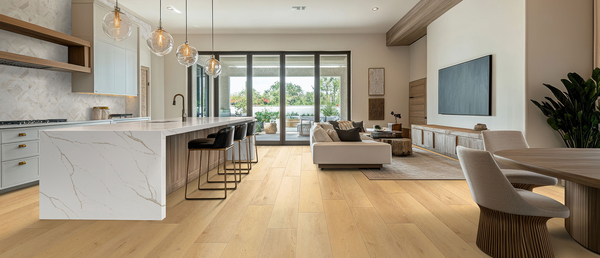 Calacatta Laza Oro Quartz Countertop Kitchen