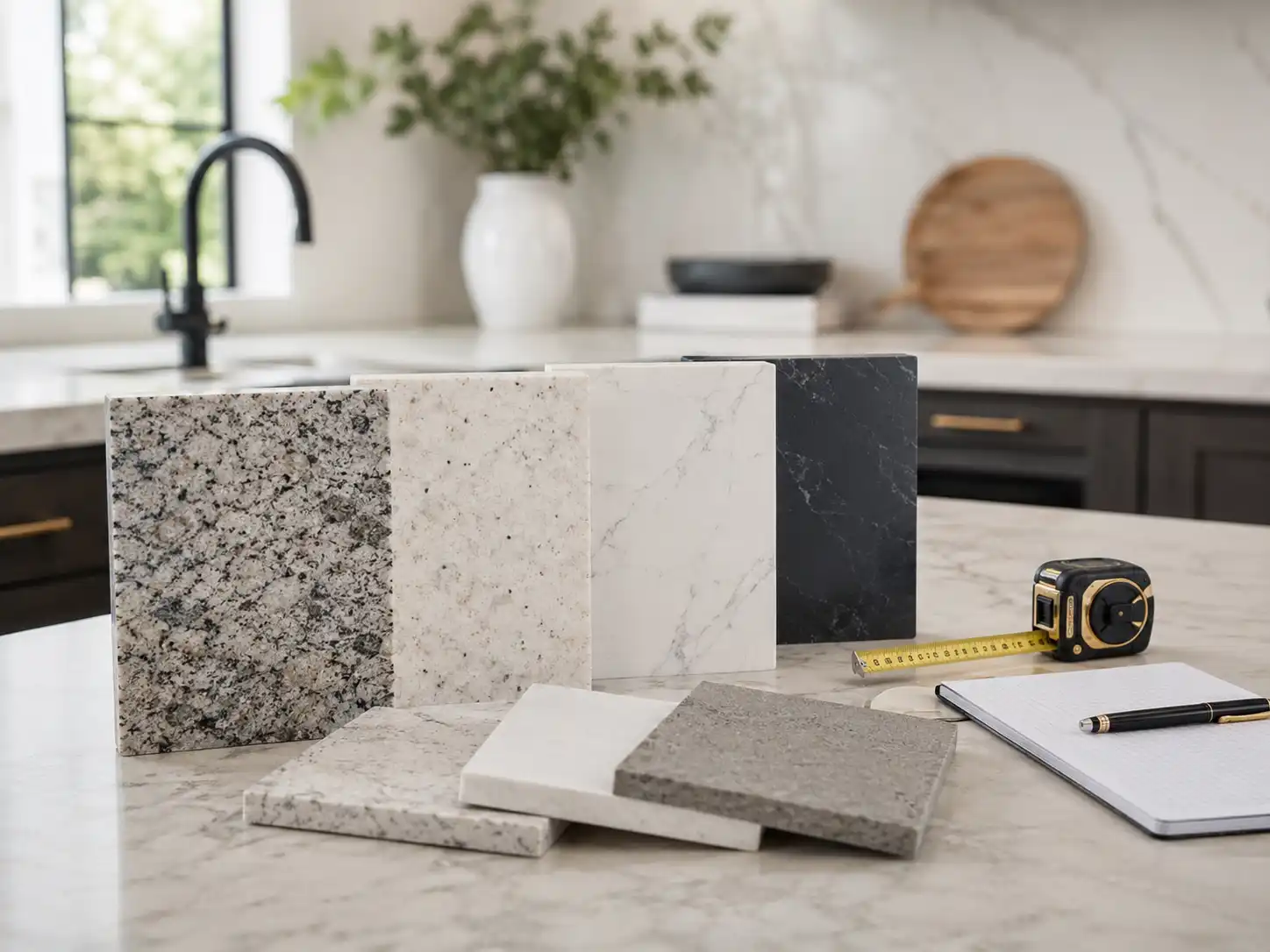 Granite and quartz countertop pricing in DC MD VA kitchen countertop example