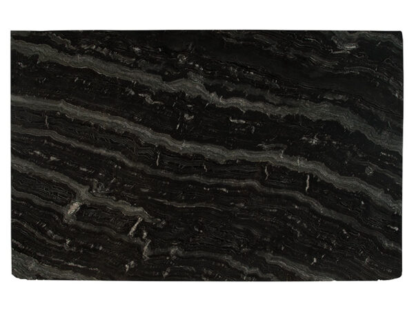 Agatha Black granite slab detail