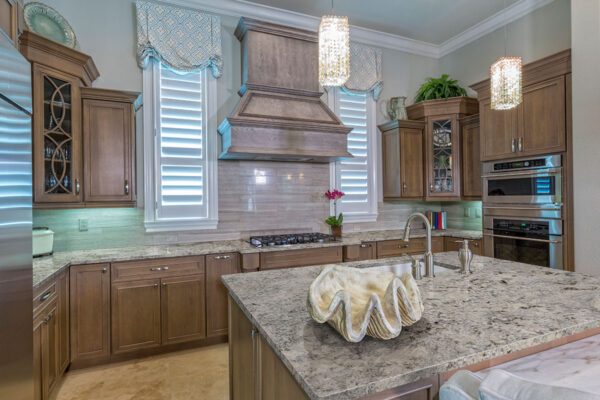 Alpine Valley granite countertop installation