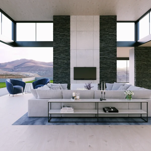 Cambria Ainsley quartz application