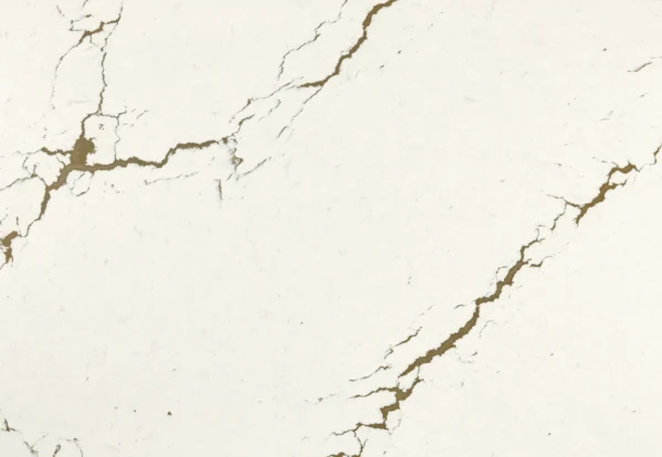 Cambria Berkshire Brass quartz detail