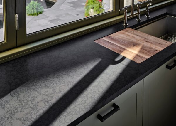Cambria Black Rock quartz application