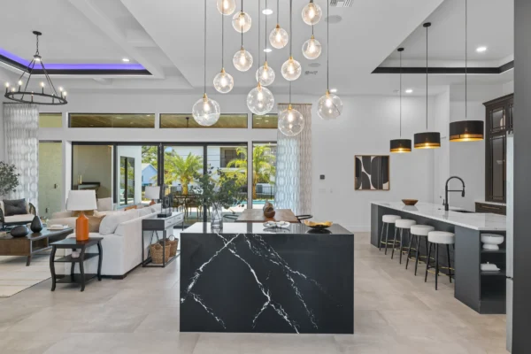 Cambria Blackbrook quartz application