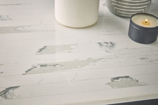 Cambria Brittanicca Block quartz styled detail