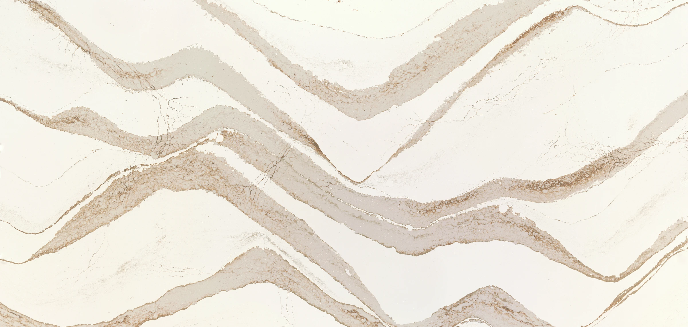 Cambria Brittanicca Gold Cool quartz slab