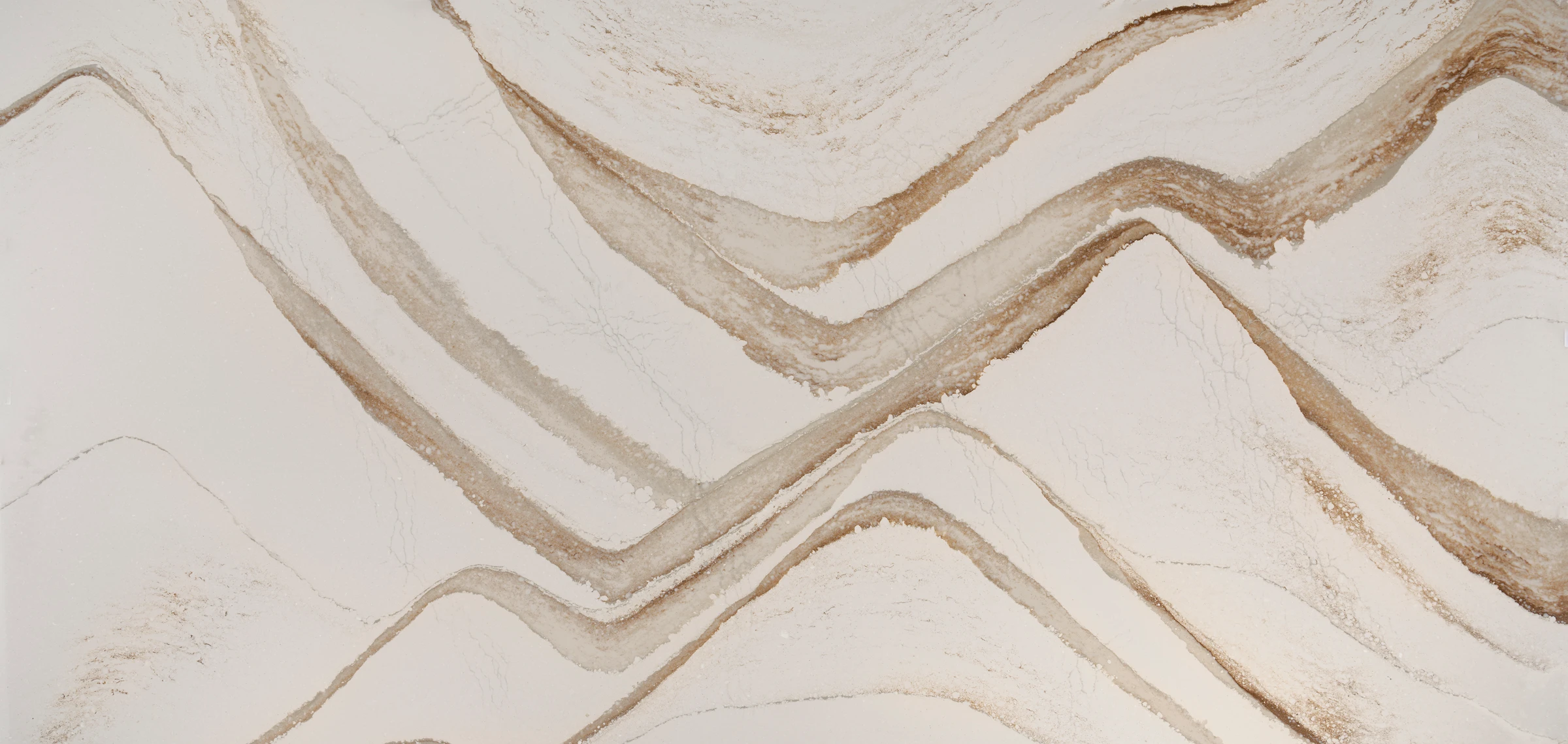 Cambria Brittanicca Gold Warm quartz slab