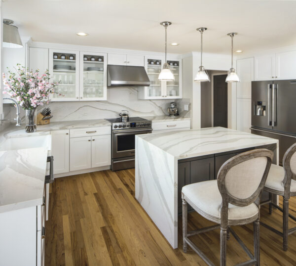 Cambria Brittanicca Warm quartz application