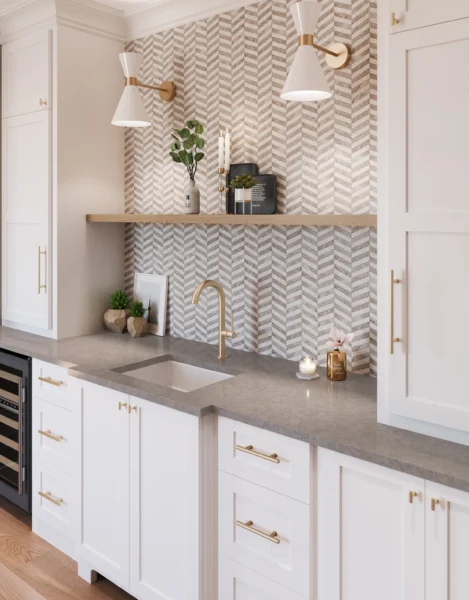 Cambria Brookvale quartz application