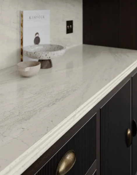 Cambria Claremont quartz application