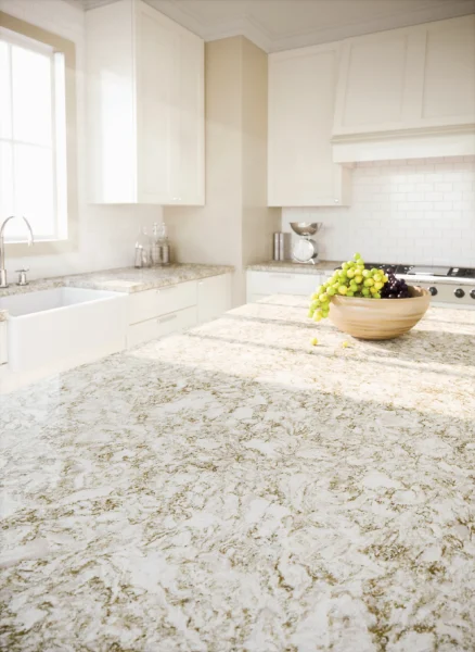Cambria Crowndale quartz application