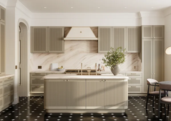 Cambria Everleigh Warm quartz application