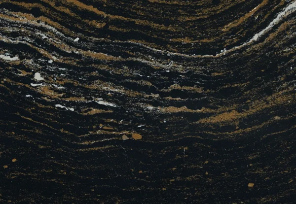 Cambria Golden Dragon quartz detail