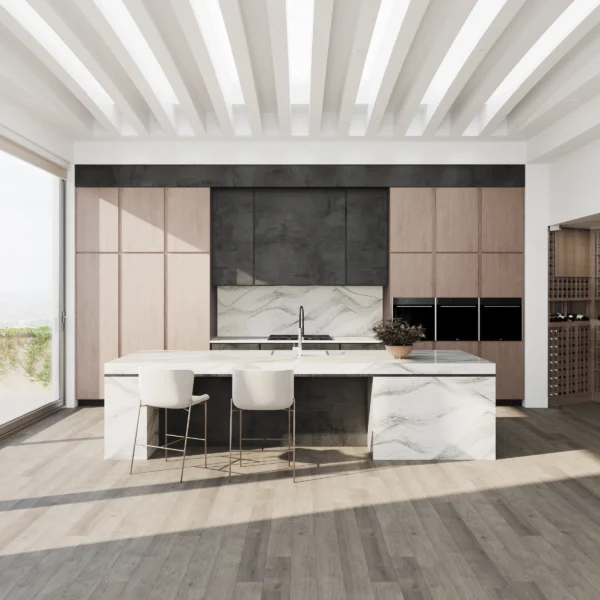 Cambria Harlow quartz application