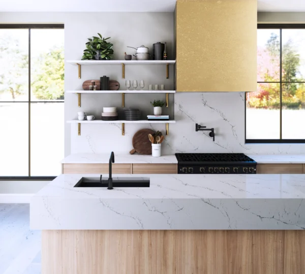 Cambria Hawksmoore quartz application