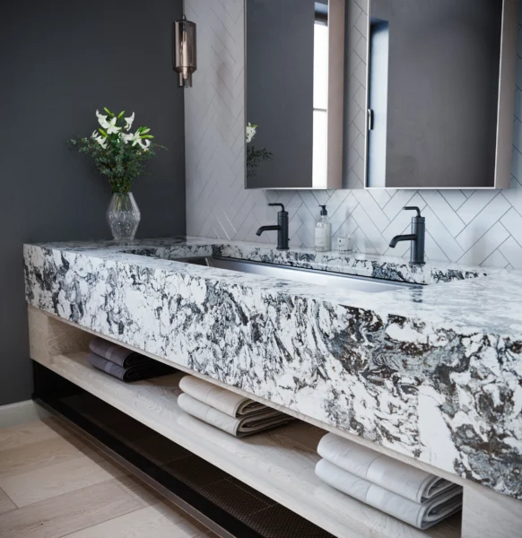 Cambria Huntley quartz application