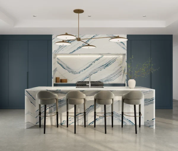 Cambria Inverness Bristol Bay quartz application