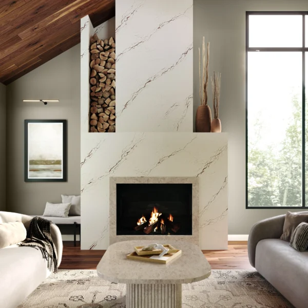 Cambria Inverness Bronze quartz application