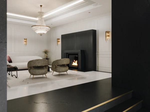 Cambria Inverness Stonestreet quartz application