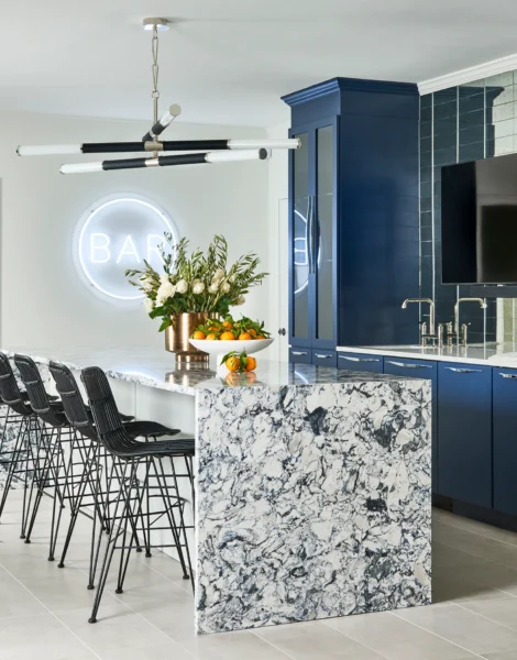 Cambria Mayfair quartz application