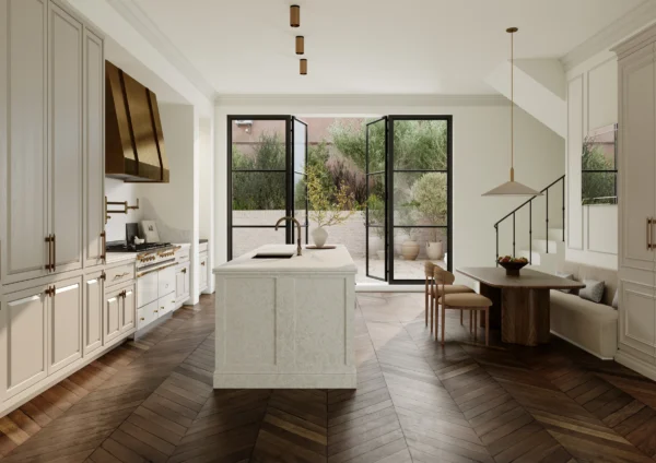 Cambria Newport quartz application