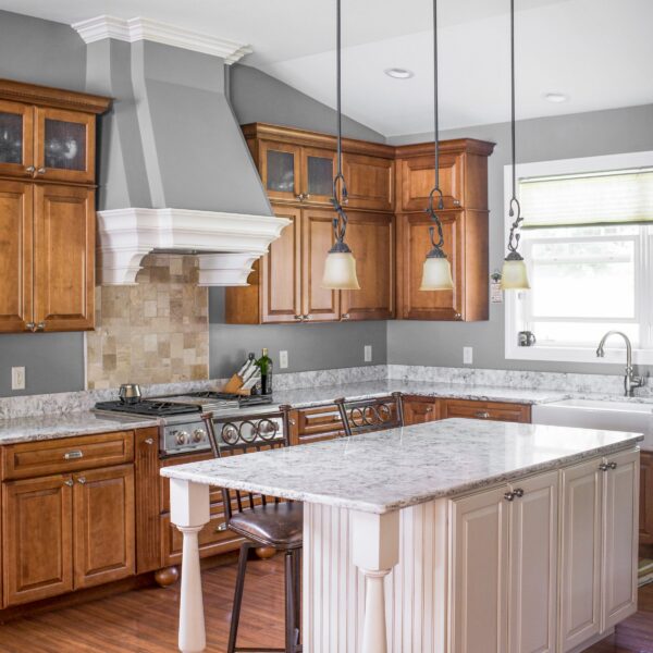 Cambria Pendle Hill quartz application