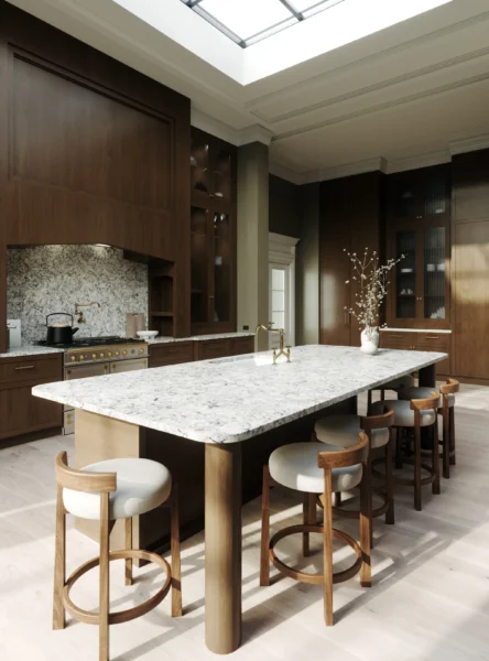 Cambria Praa Sands quartz application