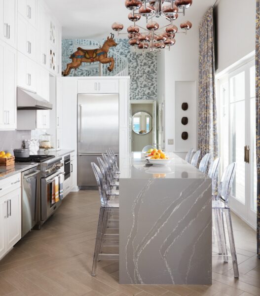 Cambria Queen Anne quartz application