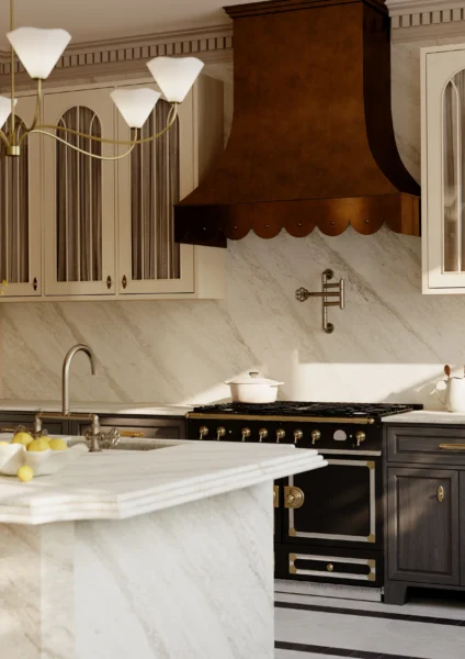 Cambria Quintessa quartz application