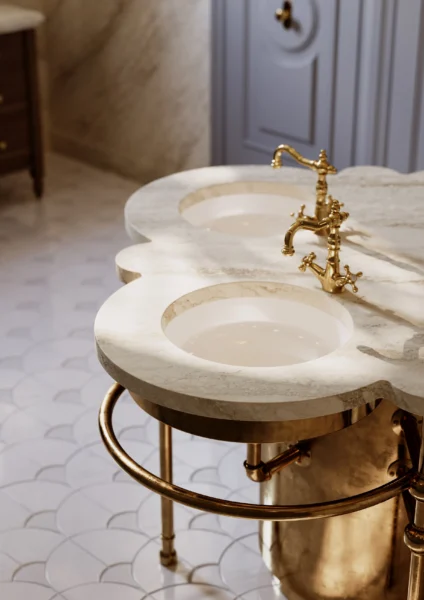 Cambria Quintessa quartz application