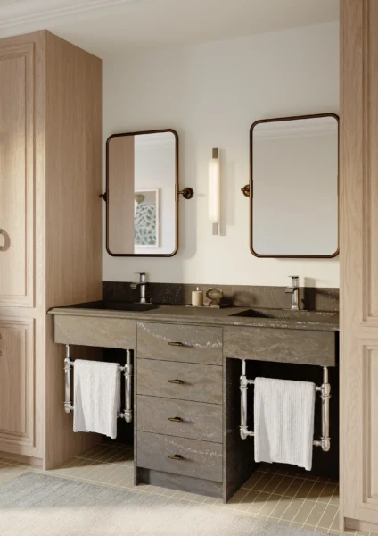 Cambria Remington Steel quartz application