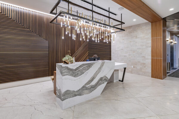 Cambria Skara Brae quartz application