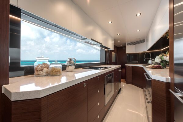 Cambria Snowdon White quartz application