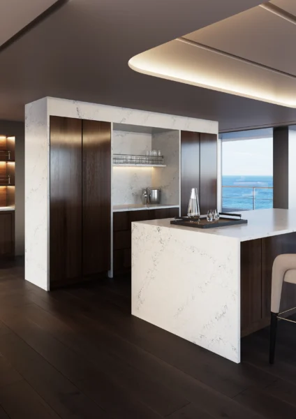 Cambria Travella quartz application