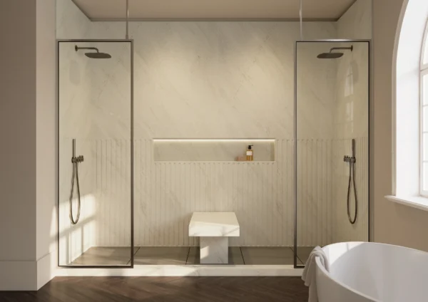 Cambria Traymore Bay quartz application