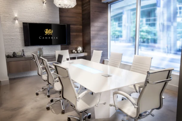 Cambria Whitehall quartz application