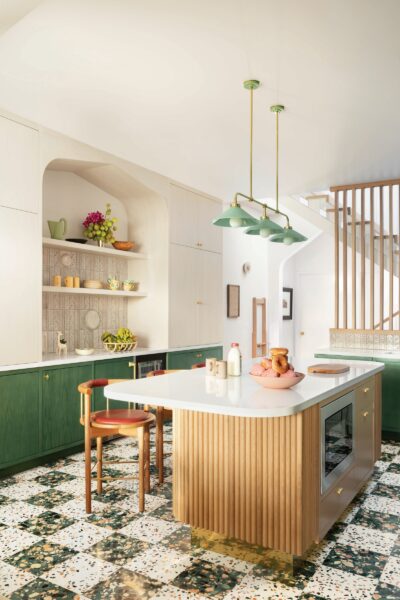 Cambria Whitehall quartz application