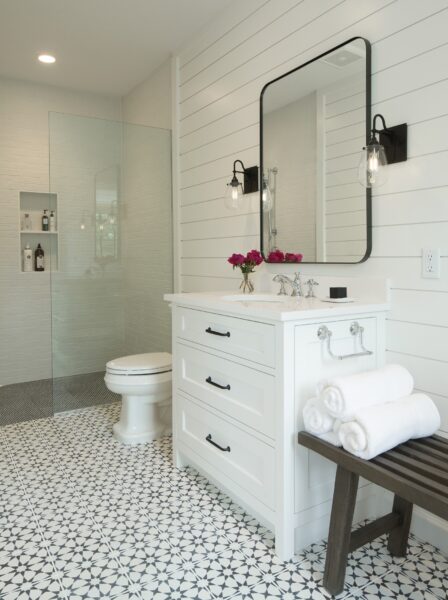 Cambria Whitehall quartz application
