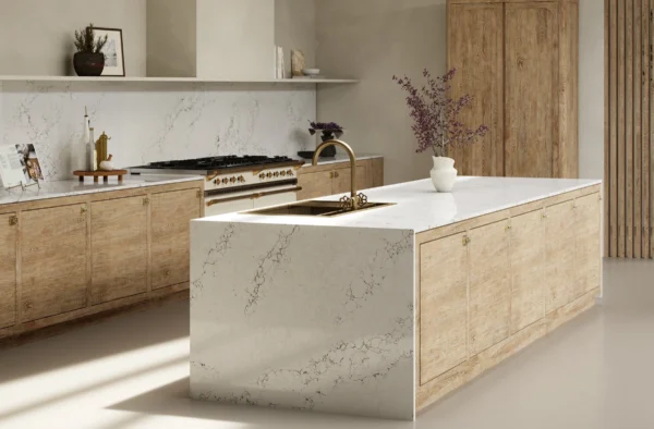 Cambria Whitendale quartz application