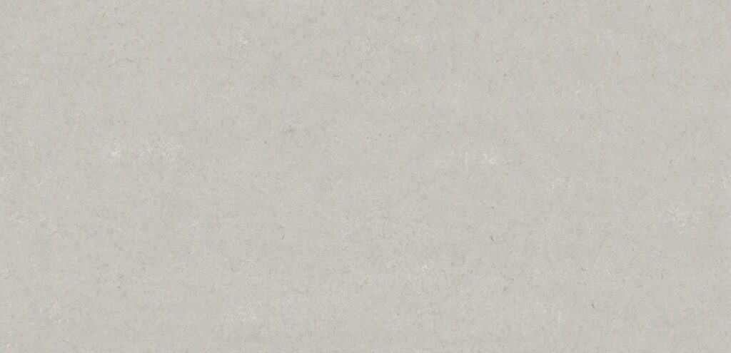 Silestone Motion Grey full slab with a pale gray-beige background with soft white mottling and fine darker flecks